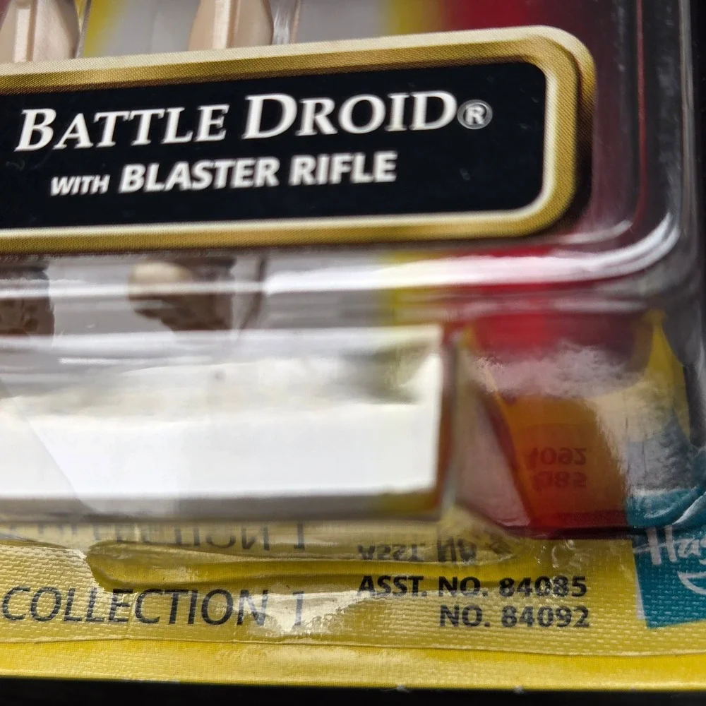1998 Star Wars Episode I Battle Droid Action Figure CommTech Chip, Hasbro, 84092